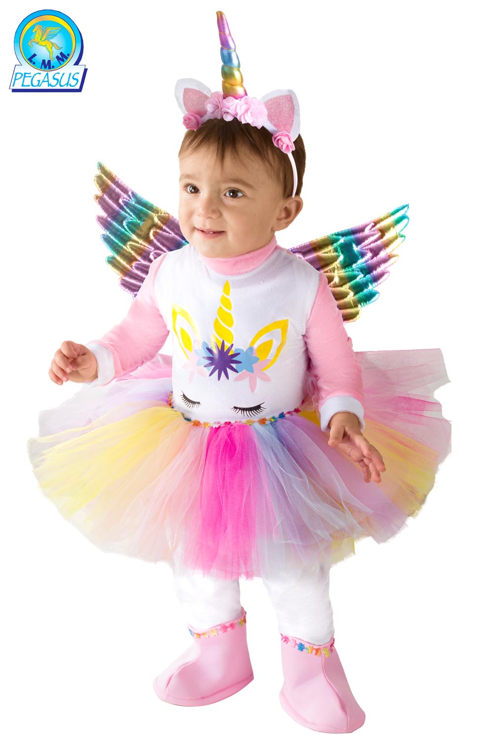 PICCOLA UNICORNO ARCOBALENO PRIMIPASSI